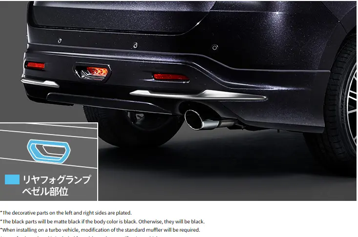 Harrier (Zsu60,Asu60) Modellista (Ver.1) Rear Styling Kit (For Cold Weather Cars) 1
