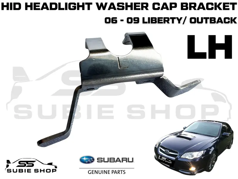 Headlight Washer Cap Water Jet Metal Clip Bracket 06-09 Subaru Liberty Outback L 1