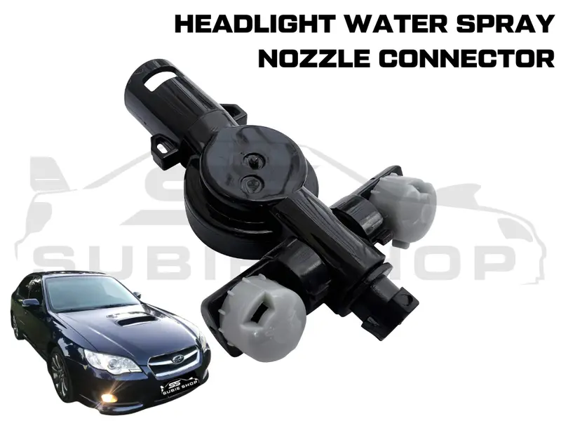 Headlight Washer Cap Water Jet Nozzle For 06 - 09 Subaru Liberty Outback Spec B 1