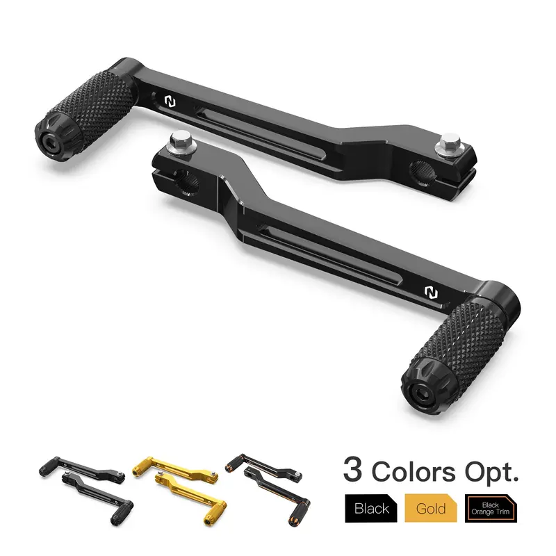 Heel Toe Gear Shifter Levers For Harley Softail Slim Deluxe Fat Boy Heritage 1