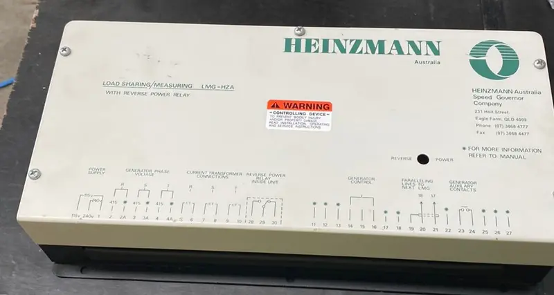 Heinzmann Lmg 03-Hza Load Measuring Unit 1