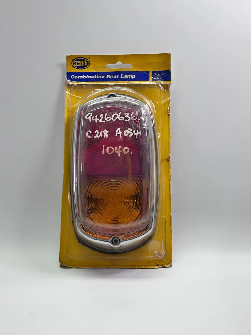 Hella 2370 Combination Rear Lamp - Vintage Style, Chrome Surround 1