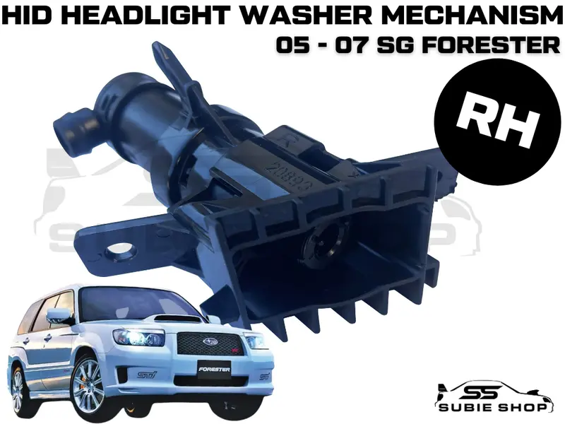 Hid Headlight Washer Spray Water Jet Actuator For 05 - 07 Subaru Forester Sg Rh 1