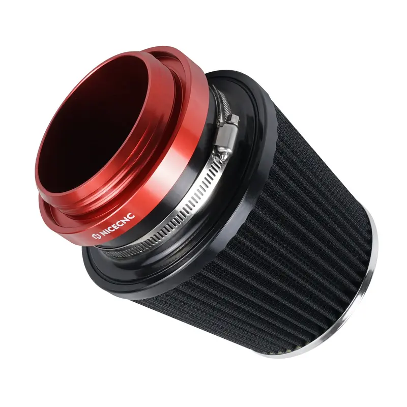 High-Flow Air Filter Intake Cleaner W/Adapter Kit For Honda Trx450 R / Er 1