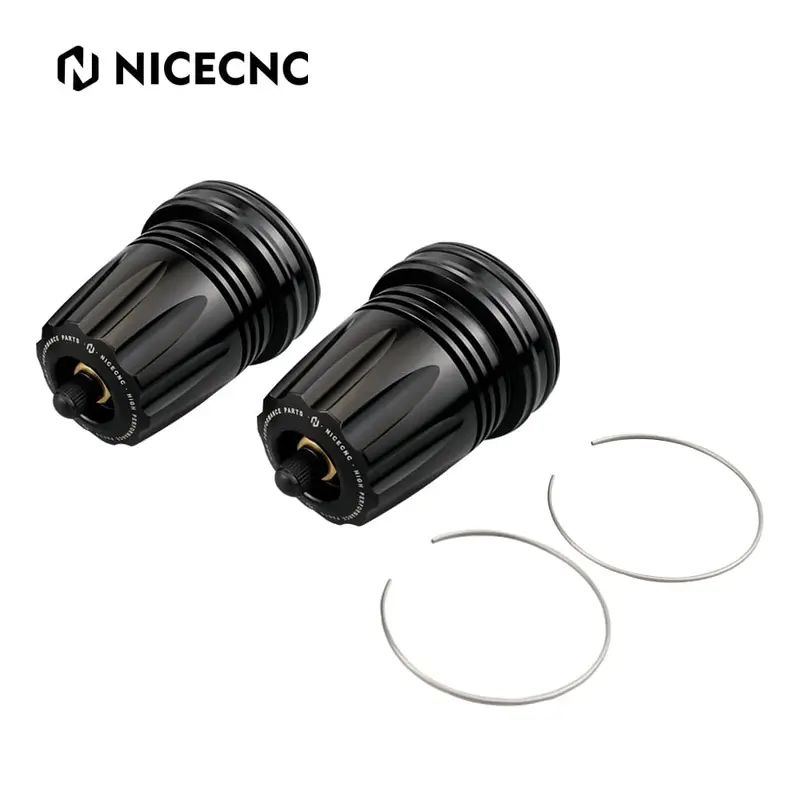 High Volume Nitrogen Suspension Reservoir End Caps For Utv Shocks 1