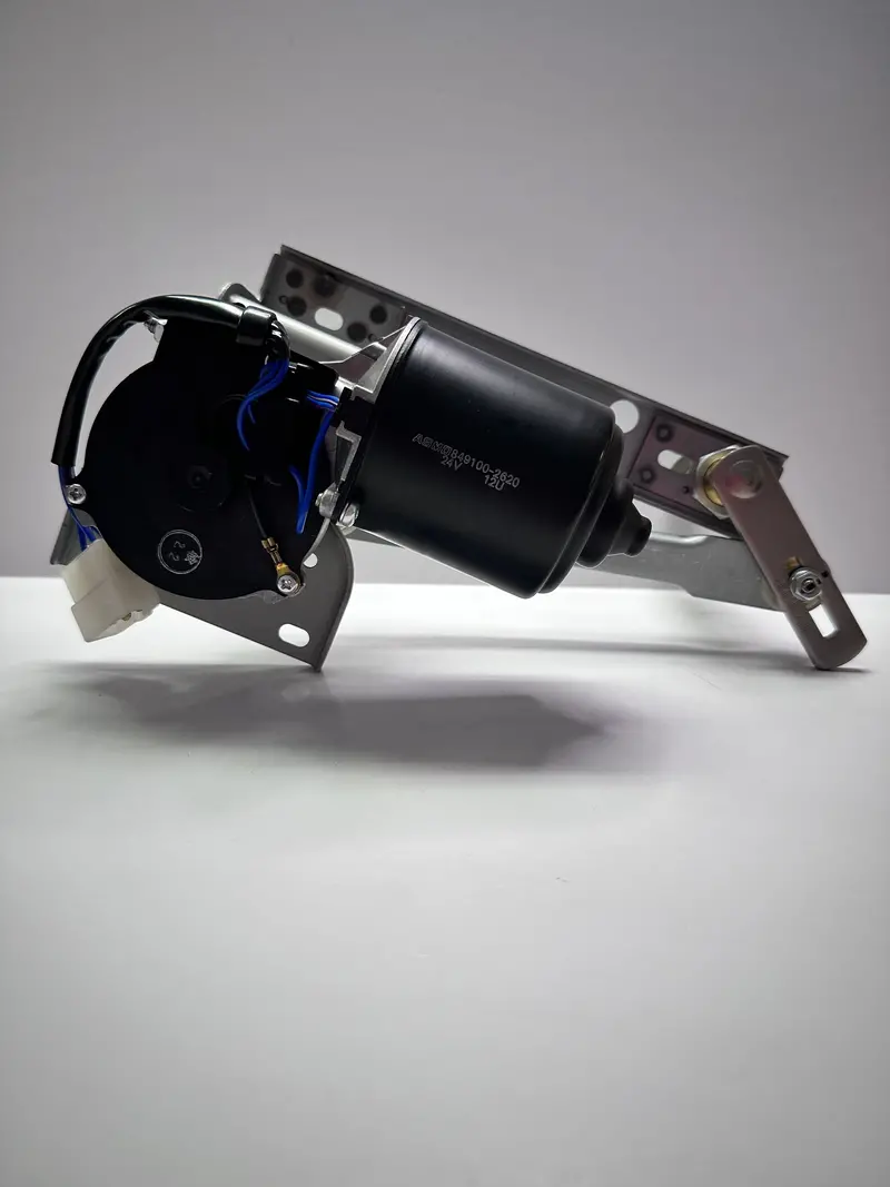 Hitachi 4186354 Excavator Wiper Motor, 24V 1