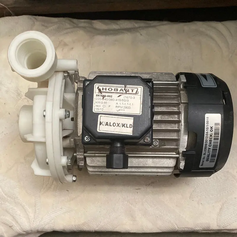Hobart 897662-002 Commercial Washer Pump 1