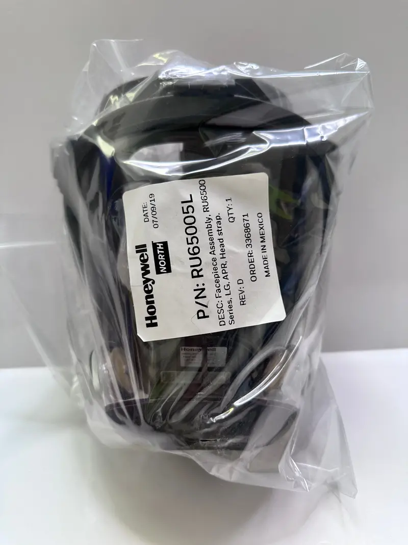 Honeywell Ru6500 Apr Full Facepiece Respirator Mask, Large Ru65005l 1
