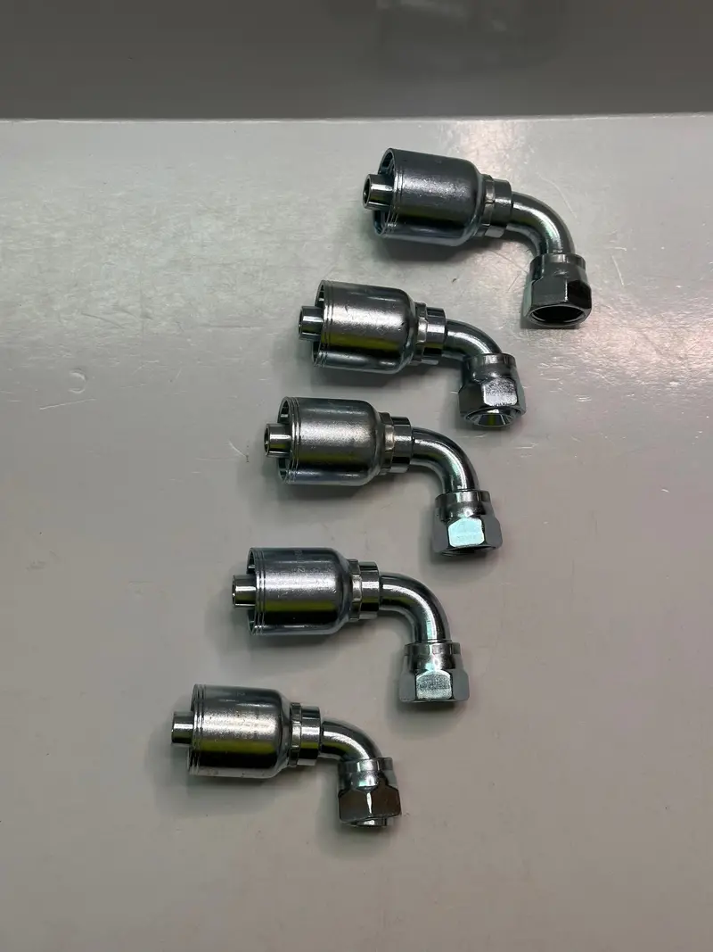 Hose 1/2 X Jic F 3/4 90 Dl-31Mm, K08jf1290-31Mm Hydraulic Fitting 1