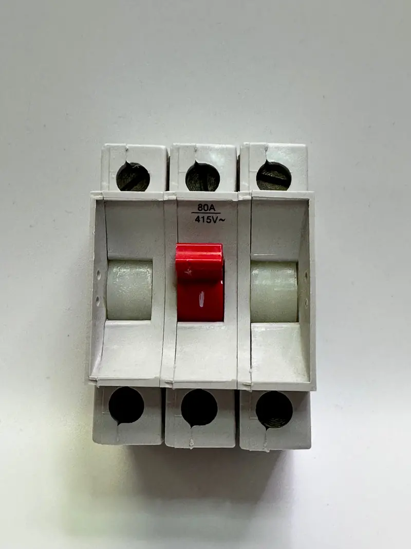 Hpm Din Series Main Switch, 80A, 415V - Box Of 4 1