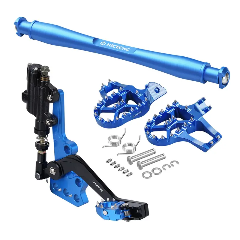 Hydraulic Rear Foot Brake + Extender Footrest + Support Brace For Surron Light Bee X S 2