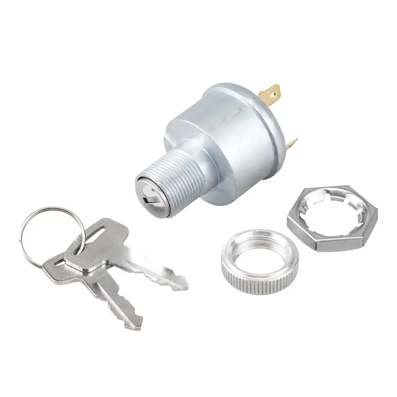 Ignition Key Switch For Ezgo Vehicles With Lights Gas & Electric 1
