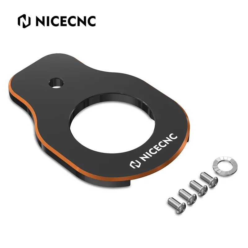 Ignition Key Switch Relocation Mount Bracket For Harley Road King Street Glide Ultra Limited 1