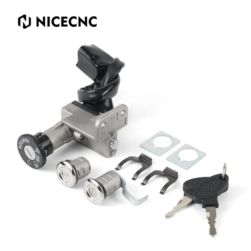 Ignition Switch Luggage Lock Kit For Chinese 50/150Cc Gy6 Taotao Jonway Roketa Scooter 1