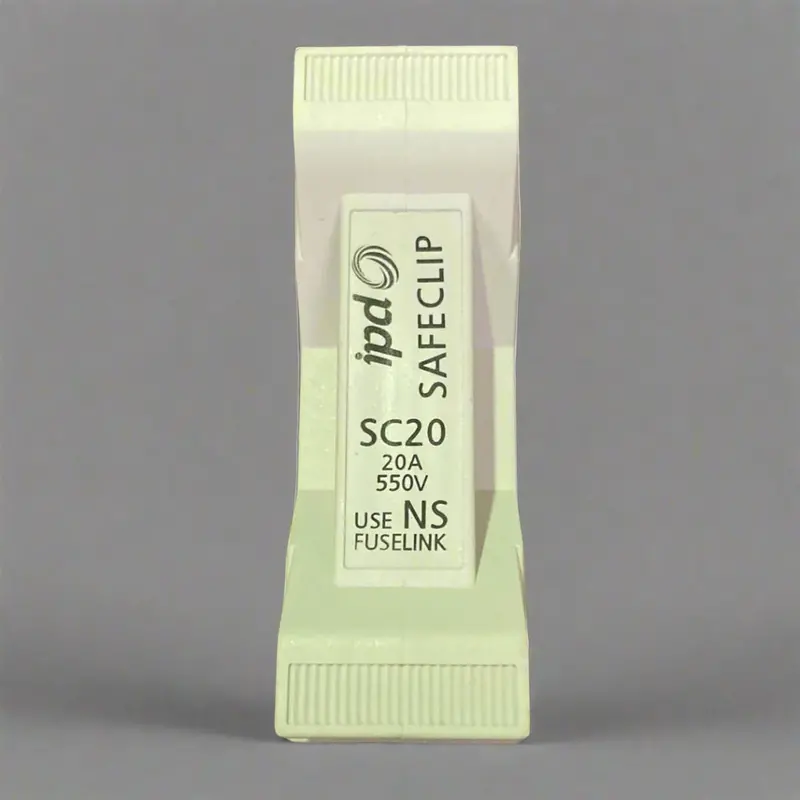 Ipd Sc20hwh Safeclip 20A Fuse Holder - White 1