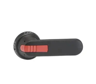 Isca002783r5720 Abb Ohb125n12 Rotary Handle 125Mm Black 1
