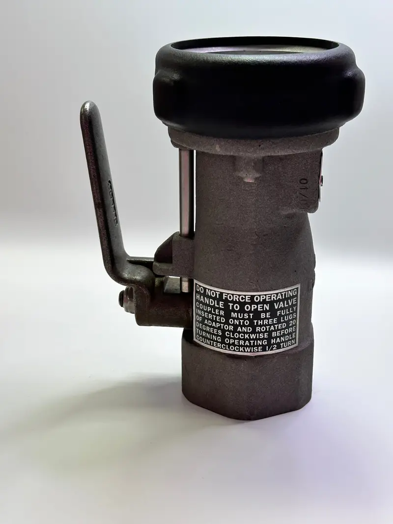 J72 Series 2" Dry Break Buck-Eye Lube Coupler - J72c-Avb0-A 1