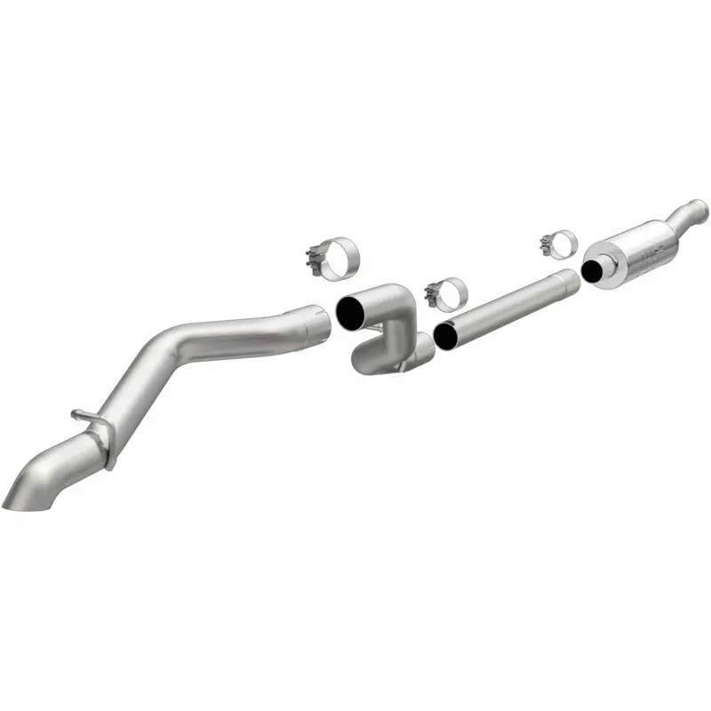 Jeep Wrangler Rubicon Magnaflow Crawler Cat-Back Exhaust Loud Setup 1