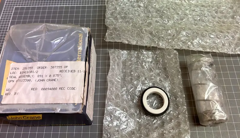 John Crane 0.875" 21Cm Mechanical Seal Assy 1
