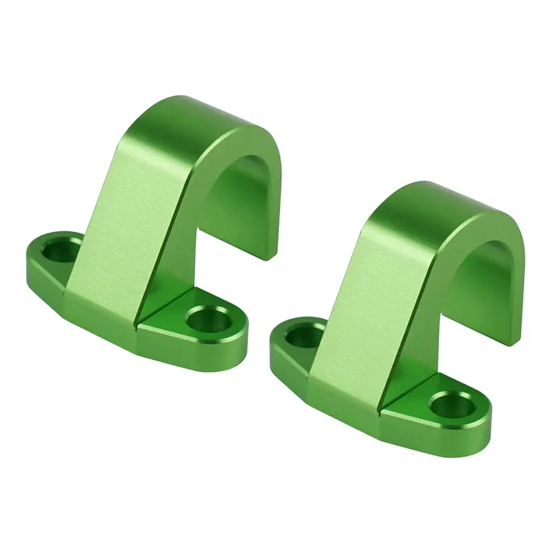 Kawasaki Rear Brake Line Hose Clamp Guide 2Pcs 1