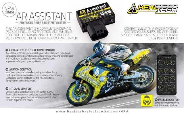 Kawasaki Zx10r Healtech Ara Traction Control - 2011 To 2015 1