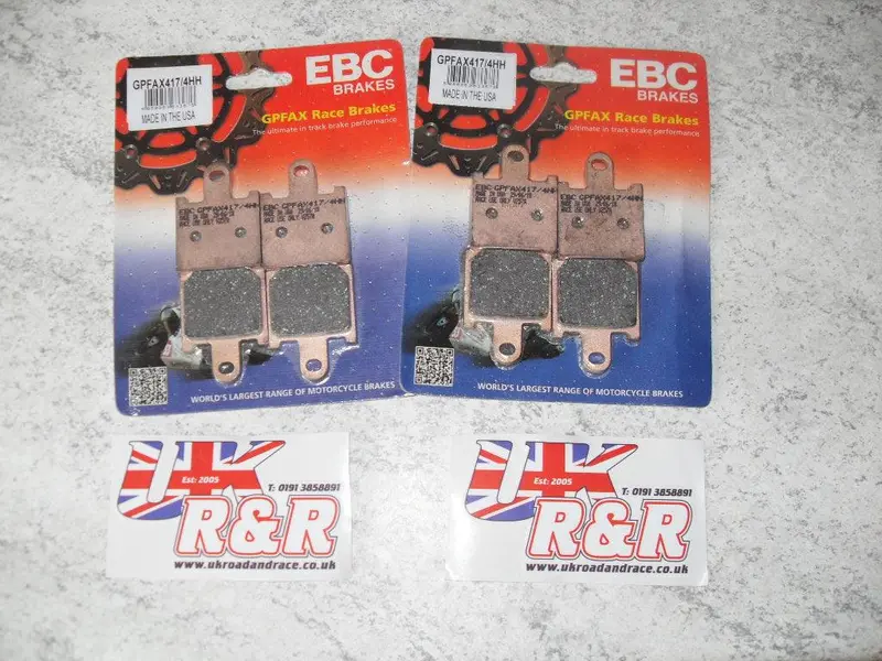 Kawasaki Zx6 Ebc Gpfax Brake Pads 1