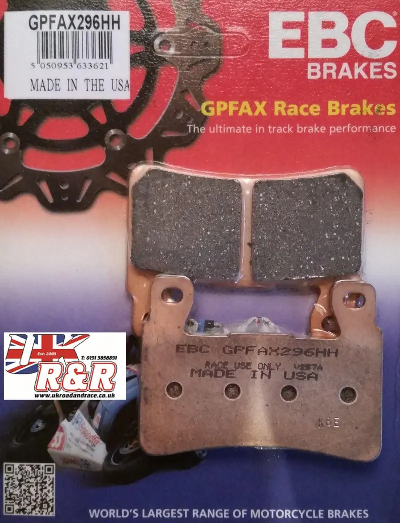 Kawasaki Zx636 Ebc Gpfax Brake Pads 1