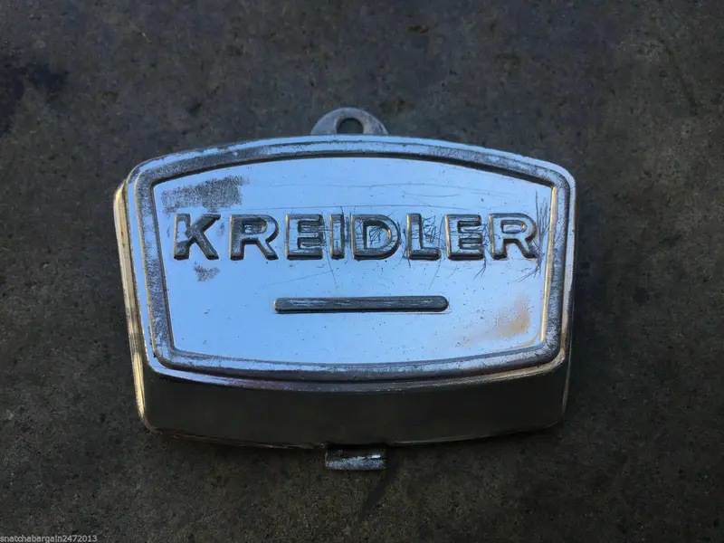 Keridler Badge Emblem Logo Metal Silver Chrome  Aluminium 1