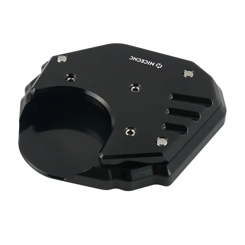 Kickstand Side Stand Foot Plate Extension Pad For Kawasaki Klr650 08-18 2
