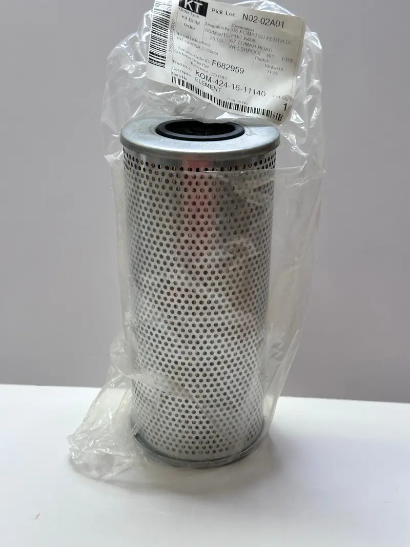 Komatsu 424-16-11140 Genuine Hydraulic And Power Line Filter 1