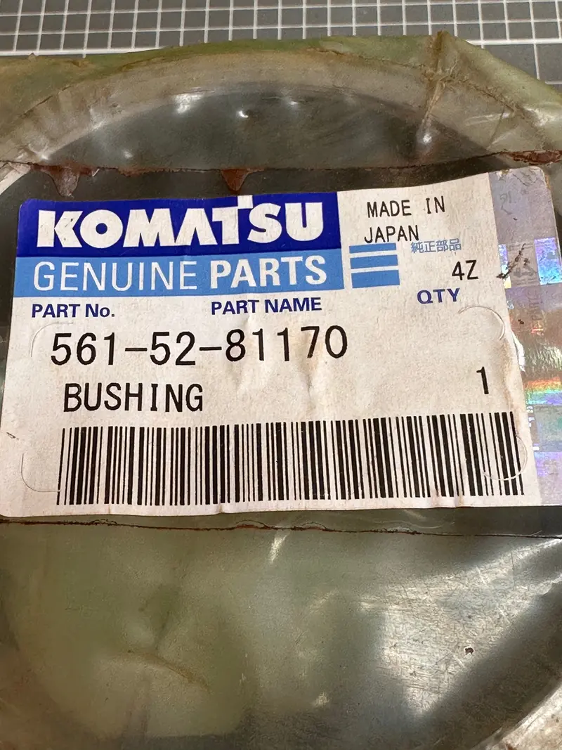 Komatsu Bushing, 561-52-81170 1