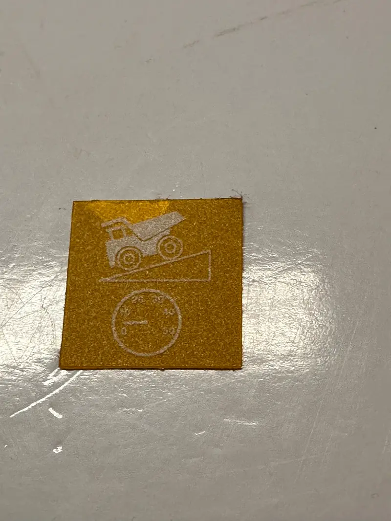 Komatsu Sm5071 Decal Retard Sc 1