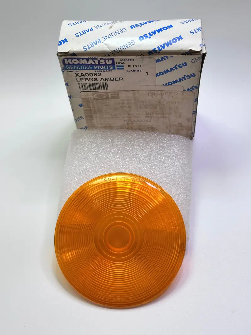 Komatsu Xa0082 Replacement Lens, Amber - Ve8586 1