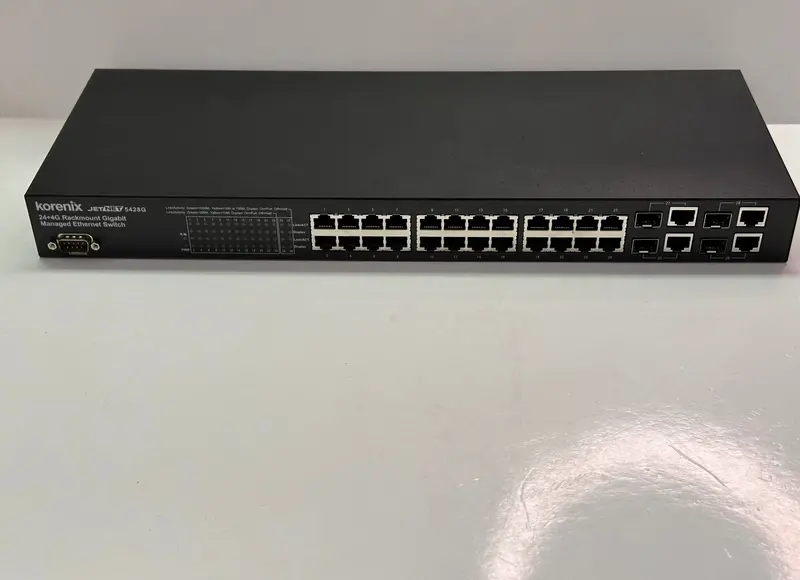 Korenix Jetnet 5428G 24+4G Managed Ethernet Switch 1