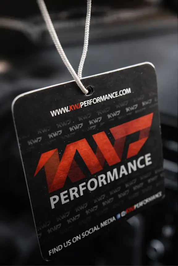 Kwj Performance Hanging Car Freshener 1