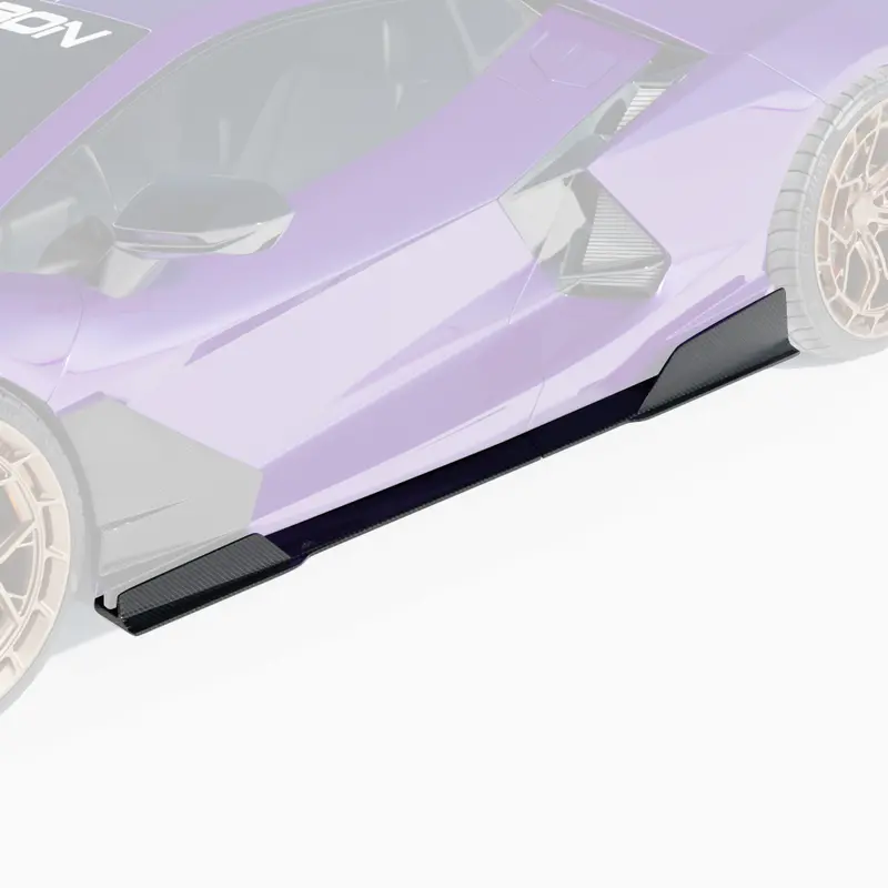 Lamborghini Revuelto Carbon Fibre Side Skirts - Ct Design 1