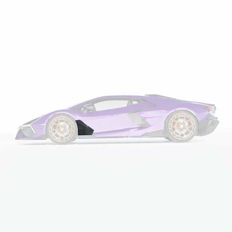 Lamborghini Revuelto Matte Carbon Fibre Door Trim - Ct Design 2