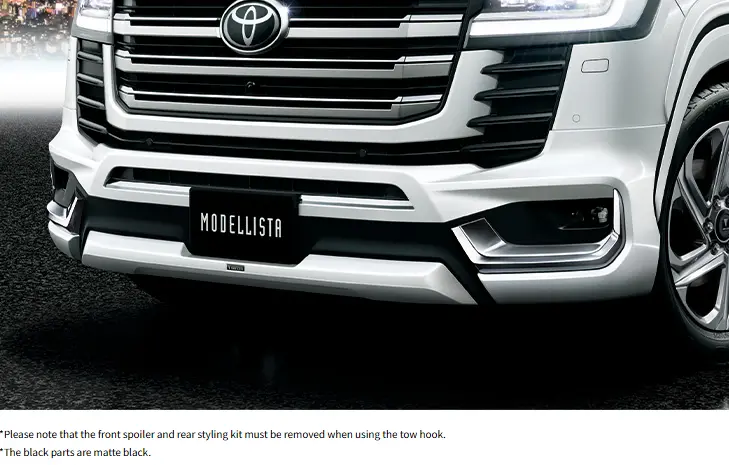 Land Cruiser Lc300(Fja300,Vja300) Modellista Front Spoiler 1