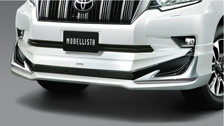 Land Cruiser Prado (Trj150) Modellista Front Spoiler 1