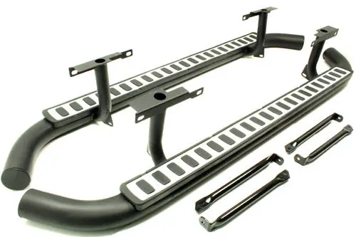Land Rover Defender 110 Side Steps Oem Fire & Ice Style Lr008375 1
