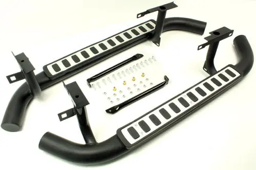 Land Rover Defender 90 Side Steps Oem Fire & Ice Style Lr008379 1