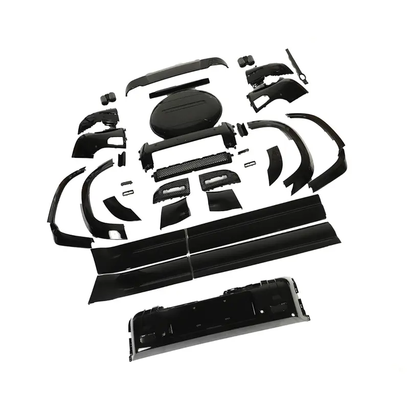 Land Rover Defender L663 110 Wide Arch Gloss Black Kit 1