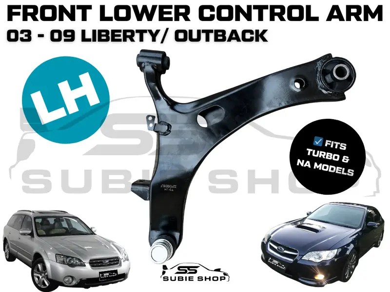 Left Passenger Front Lower Control Arm Bush For 03 - 09 Subaru Liberty Outback 1