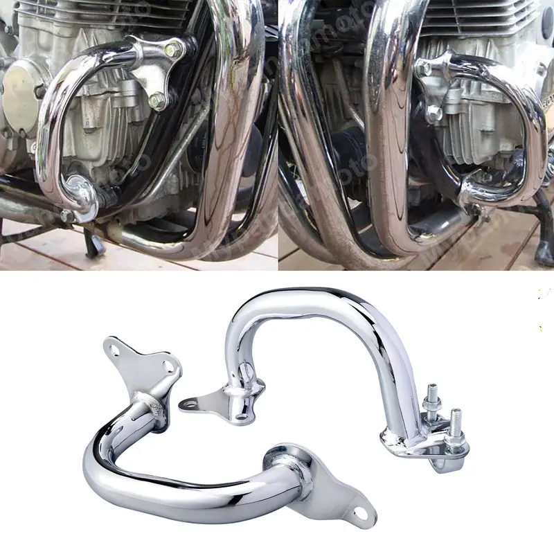 Left & Right Engine Crash Bars Guards Bumper For Honda Nighthawk 750 Cb750 1992-2008 2