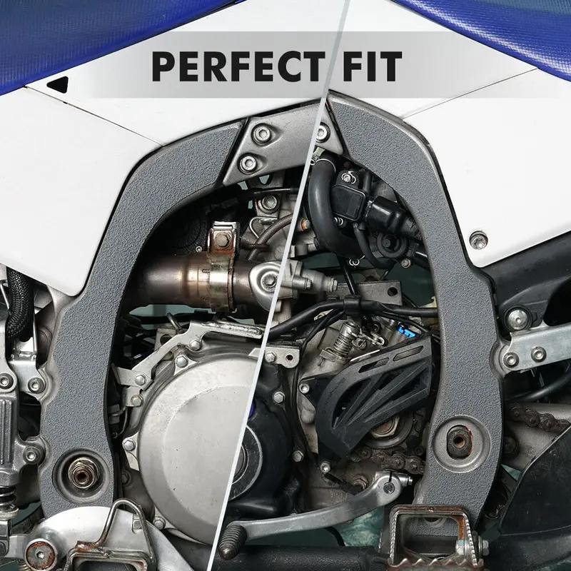 Left & Right Gripper Grip Tape Guards Frame Protector For Yamaha Yfz450r 2009-2023 2