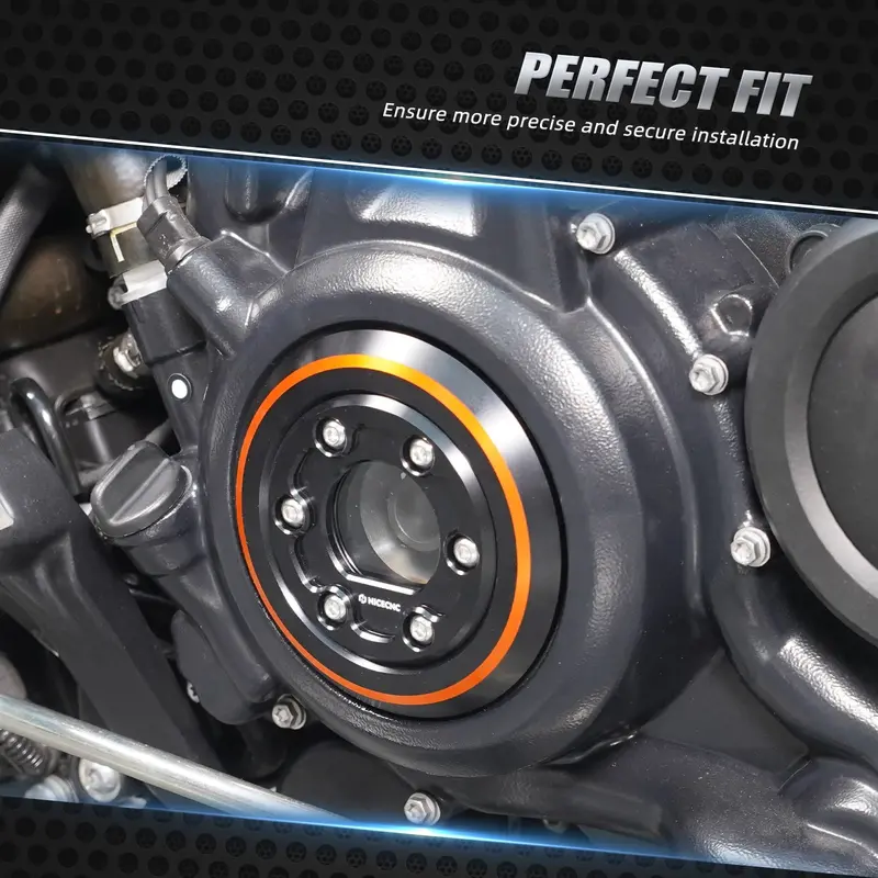 Left Transparent Alternator Plug Cover For Harley Sportster S Pan America 1250 Nightster 2