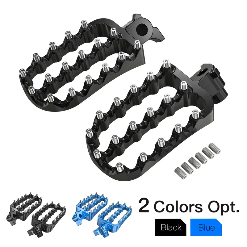 Lengthened Enlarged Foot Pegs 6061 Aluminum For Yamaha Tenere 700 Xtz 700 19-25 1