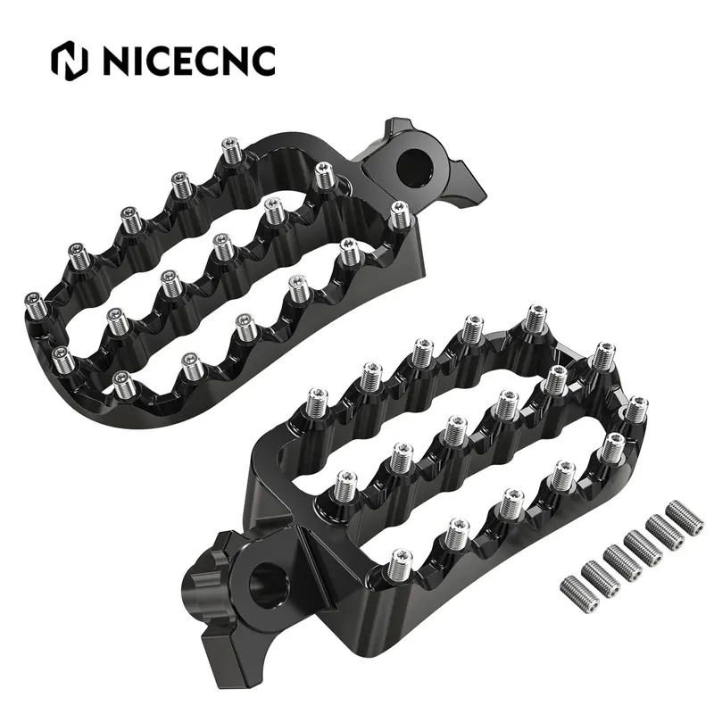 Lengthened Enlarged Foot Pegs 6061 Aluminum For Yamaha Tenere 700 Xtz 700 19-25 1