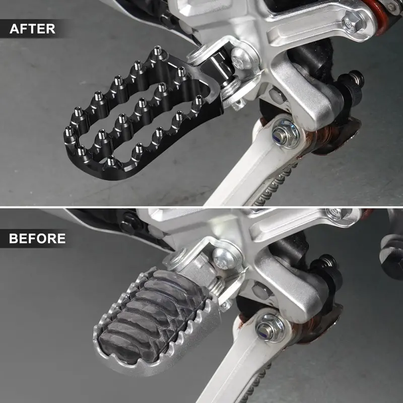 Lengthened Enlarged Foot Pegs 6061 Aluminum For Yamaha Tenere 700 Xtz 700 19-25 2