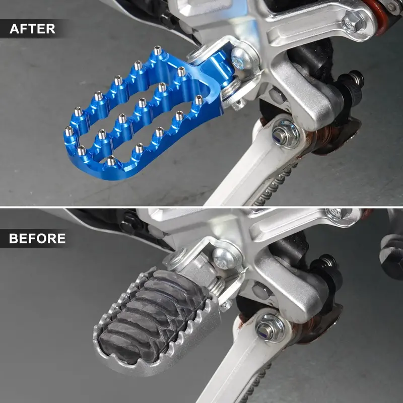 Lengthened Enlarged Foot Pegs 6061 Aluminum For Yamaha Tenere 700 Xtz 700 19-25 3